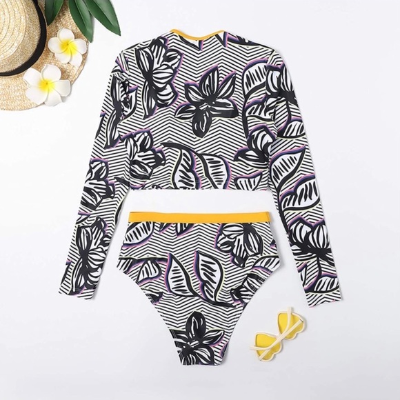 NWOT Black & Gray Tankini - Picture 2 of 4